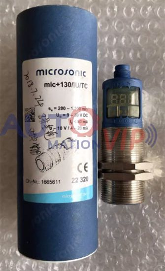 MIC+130/IU/TC Microsonic Ultrasonic Sensor