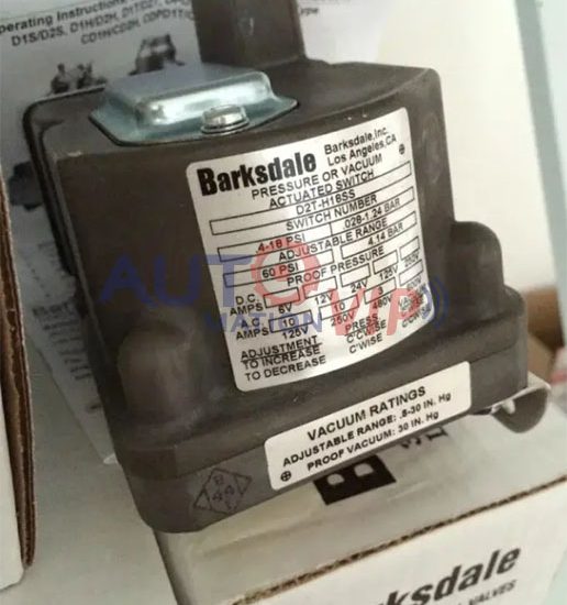 D2T-H18SS-S1052 Barksdale Pressure Switch