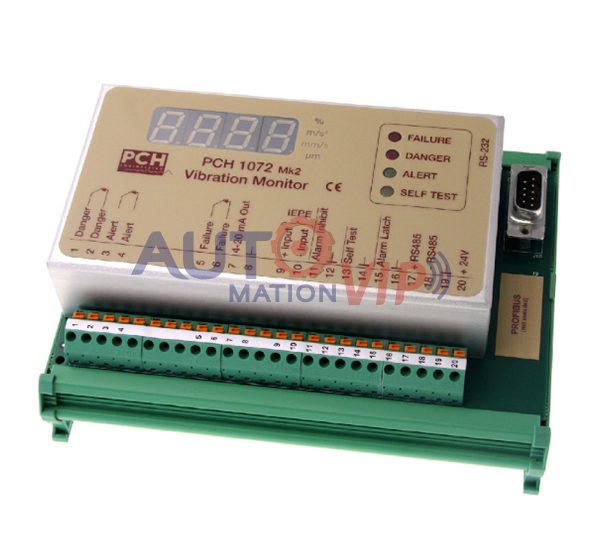 PCH 1072 Mk2 PCH Vibration Monitor