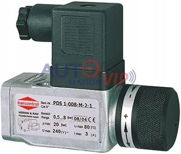 PDS-1-008-M-2-1 BARCONTROL Pressure Switch