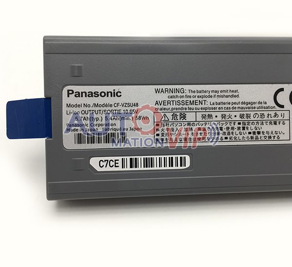 Panasonic CF-19 Toughbook Construction Laptop Battery, CF-VZSU48, CF-VZSU48K, CF-VZSU48U, CF-VZSU50, CF-VZSU30