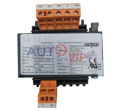 EMB Transformer, STT1.1D, ETU0.1/A1/1/4S