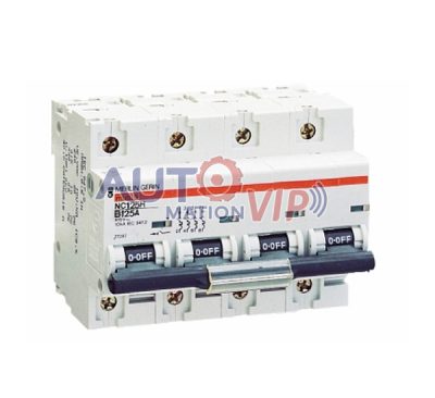 Schnieder Electric Circuit Breaker, NC125H, NC125H 3P C125A, NC125HC 1P 125A, NC125HC 2P 125A, NC125H C125A, NC125H C4P 125A